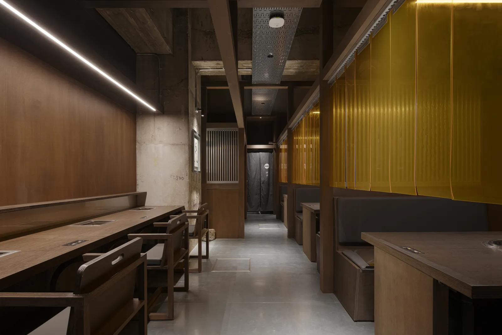 usable_designの施工事例: 焼肉店「焼肉真心」の内装