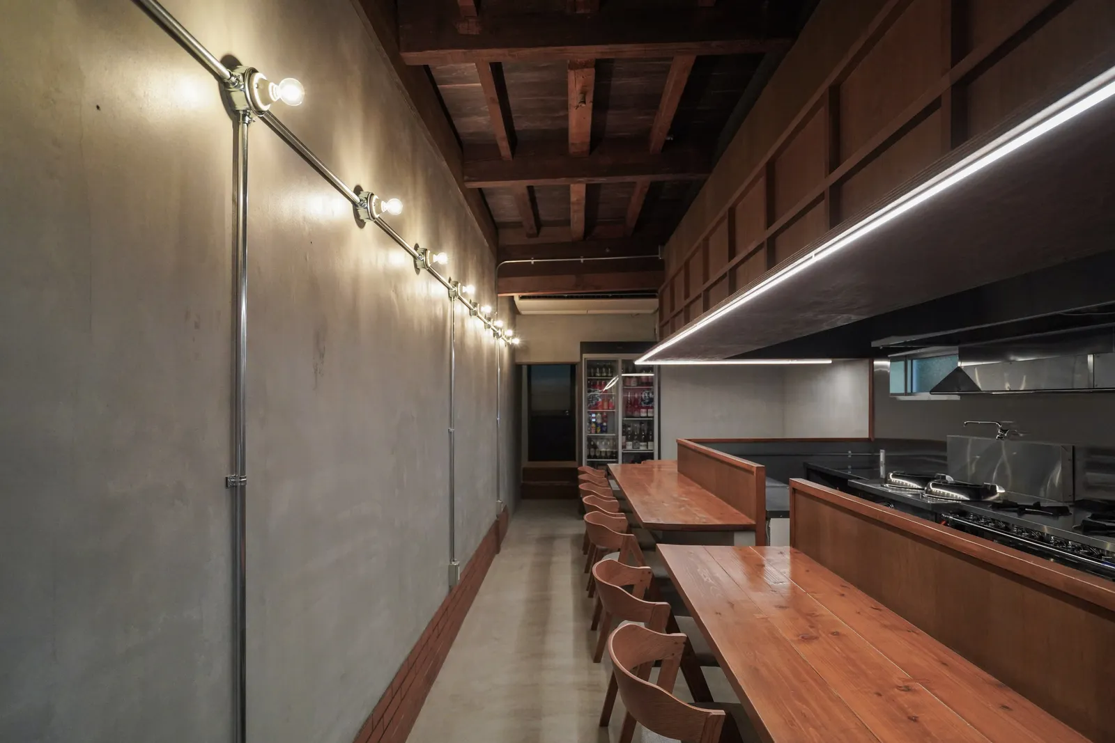 usable_designの施工事例: 中華料理店「来夢来人」の内装